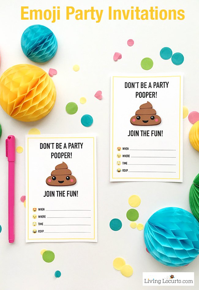 emoji-birthday-invitations-to-print