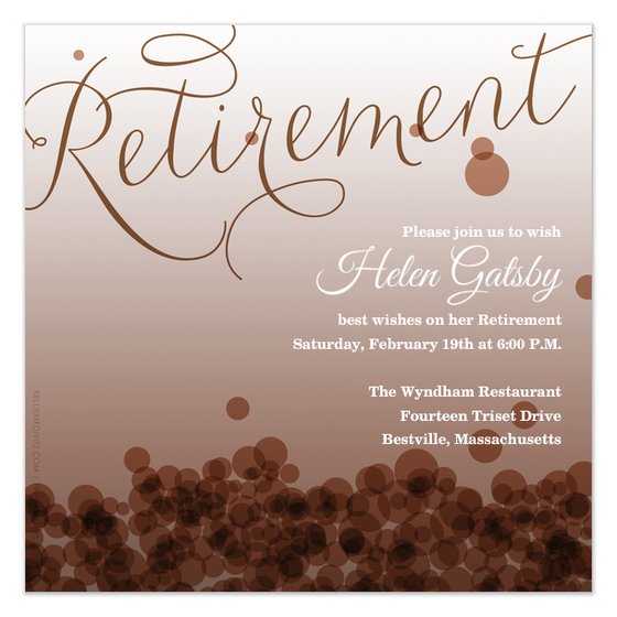 Free Printable Retirement Party Decorations