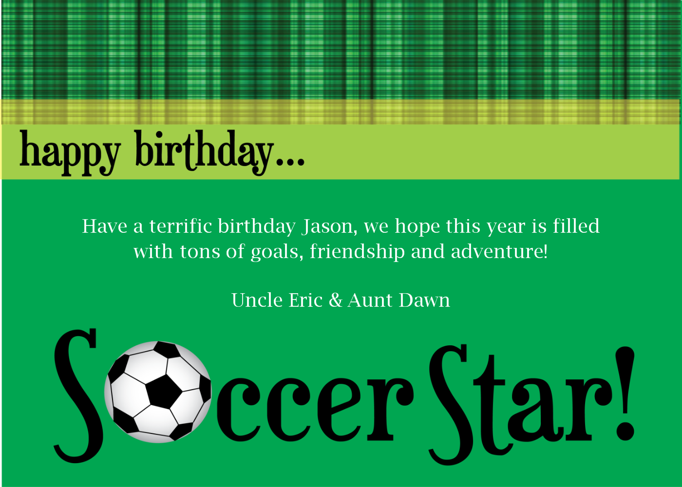 Free Printable Football Birthday Cards