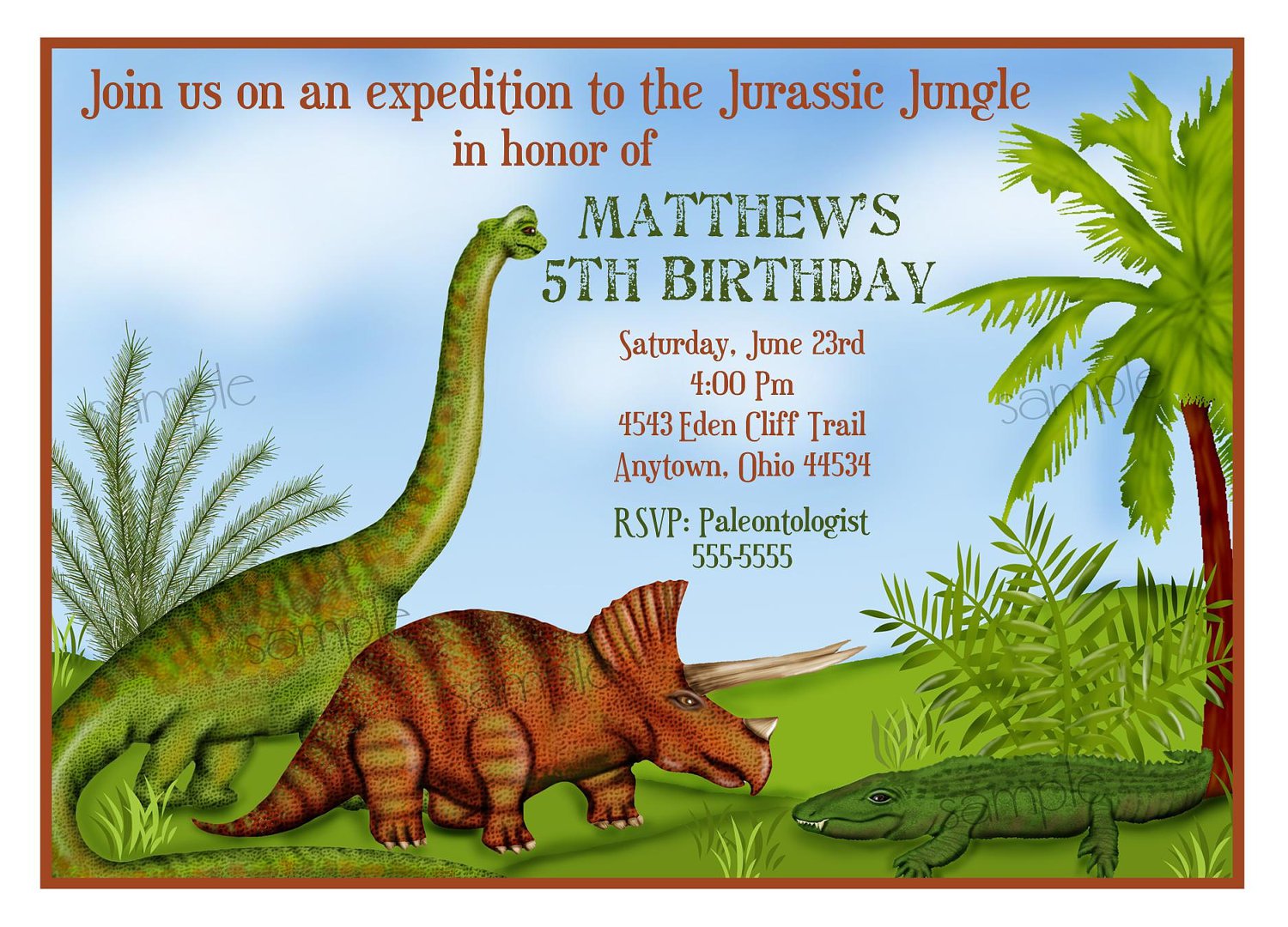 dinosaur-party-invitations