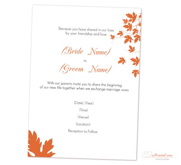 fall-wedding-invitation-templates