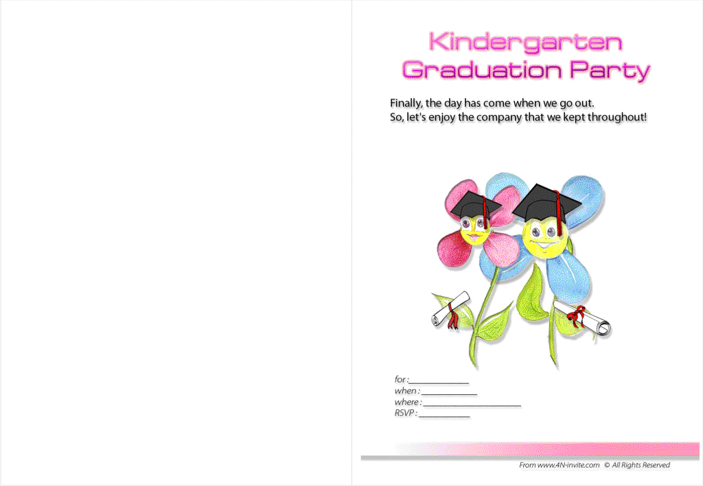 Preschool Graduation Invitations Free Printable Udlvirtual esad edu br