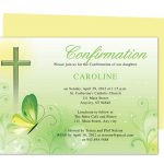 Free Printable Confirmation Invitations Cards