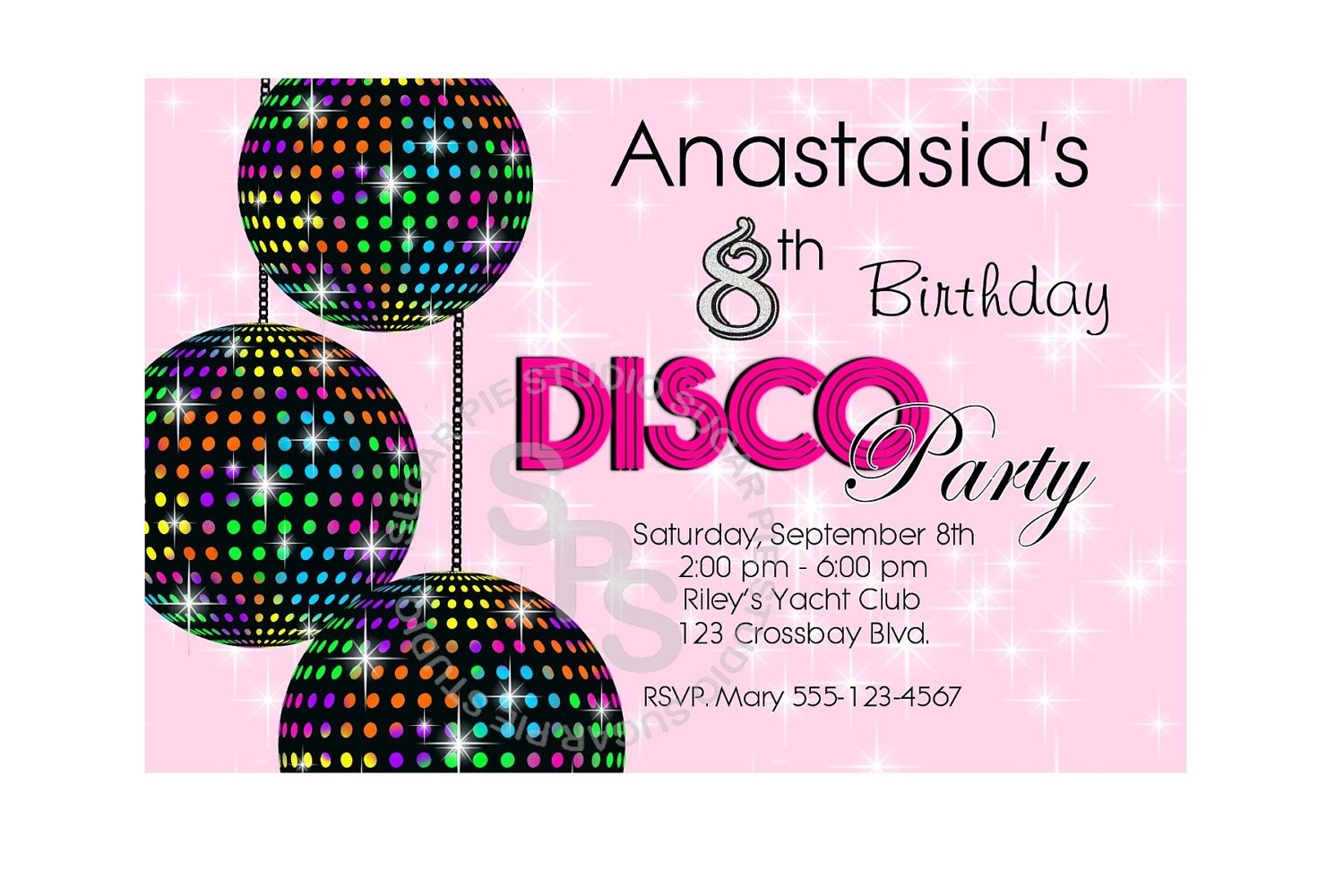 disco-ball-invitations-free