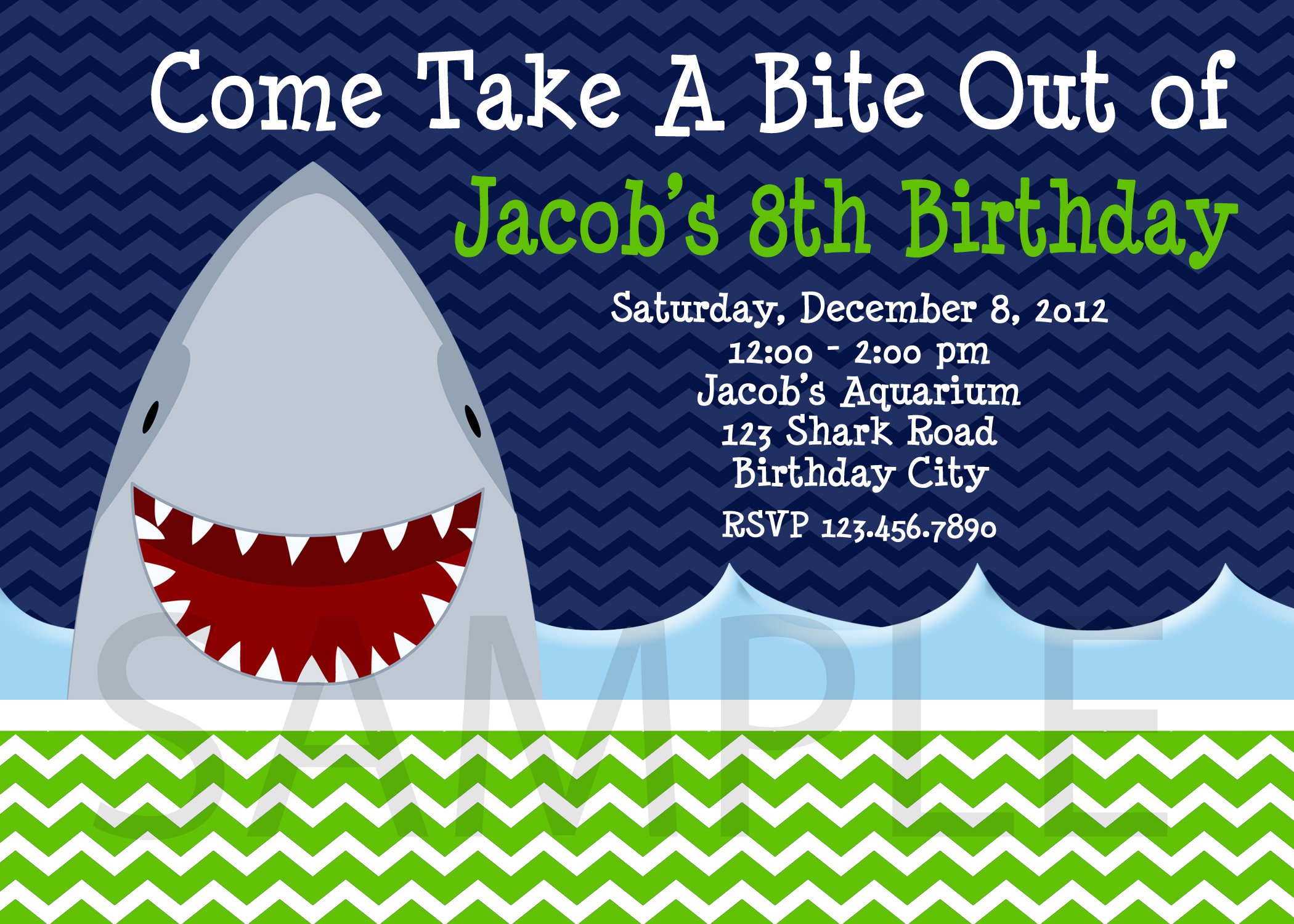 shark-birthday-invitation-templates