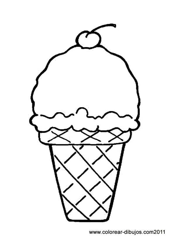 Free Printable Ice Cream Cone Pictures