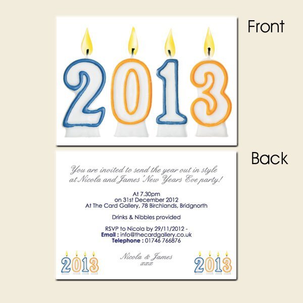 New Year Party Invitation