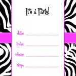 Birthday Invitations Templates Printable Free