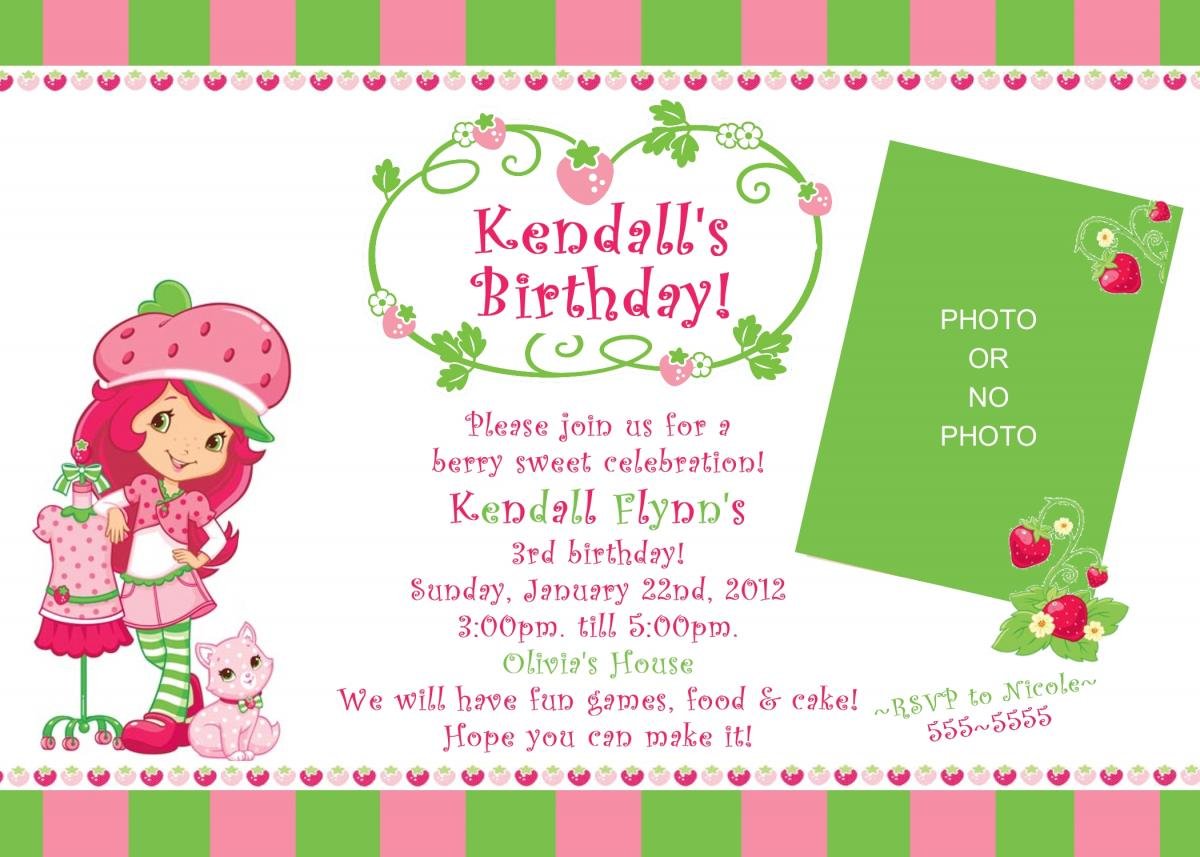 Birthday Invitations Free For Kids