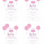 Birthday Party Invitations Free Printable Sleepover