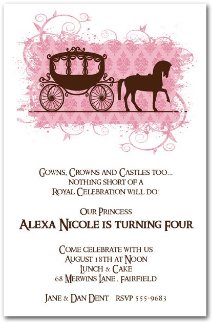 Birthday Party Invitations Printable Free Horses 2018