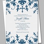 Catholic Confirmation Invitations Printable