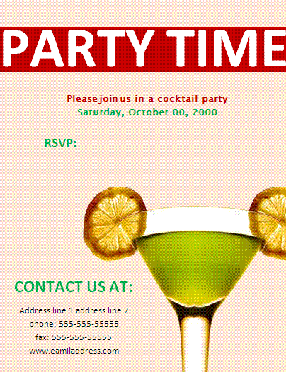 Christmas Party Printable Invitation Templates Free 2017