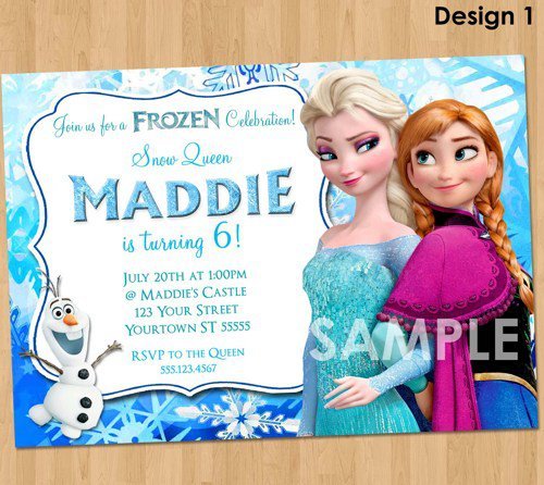 Disney Tangled Printable Birthday Invitations