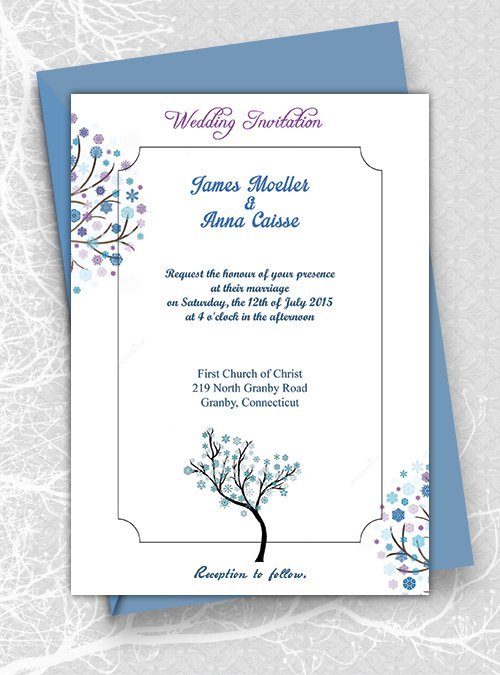 Download Printable Wedding Invitation Templates