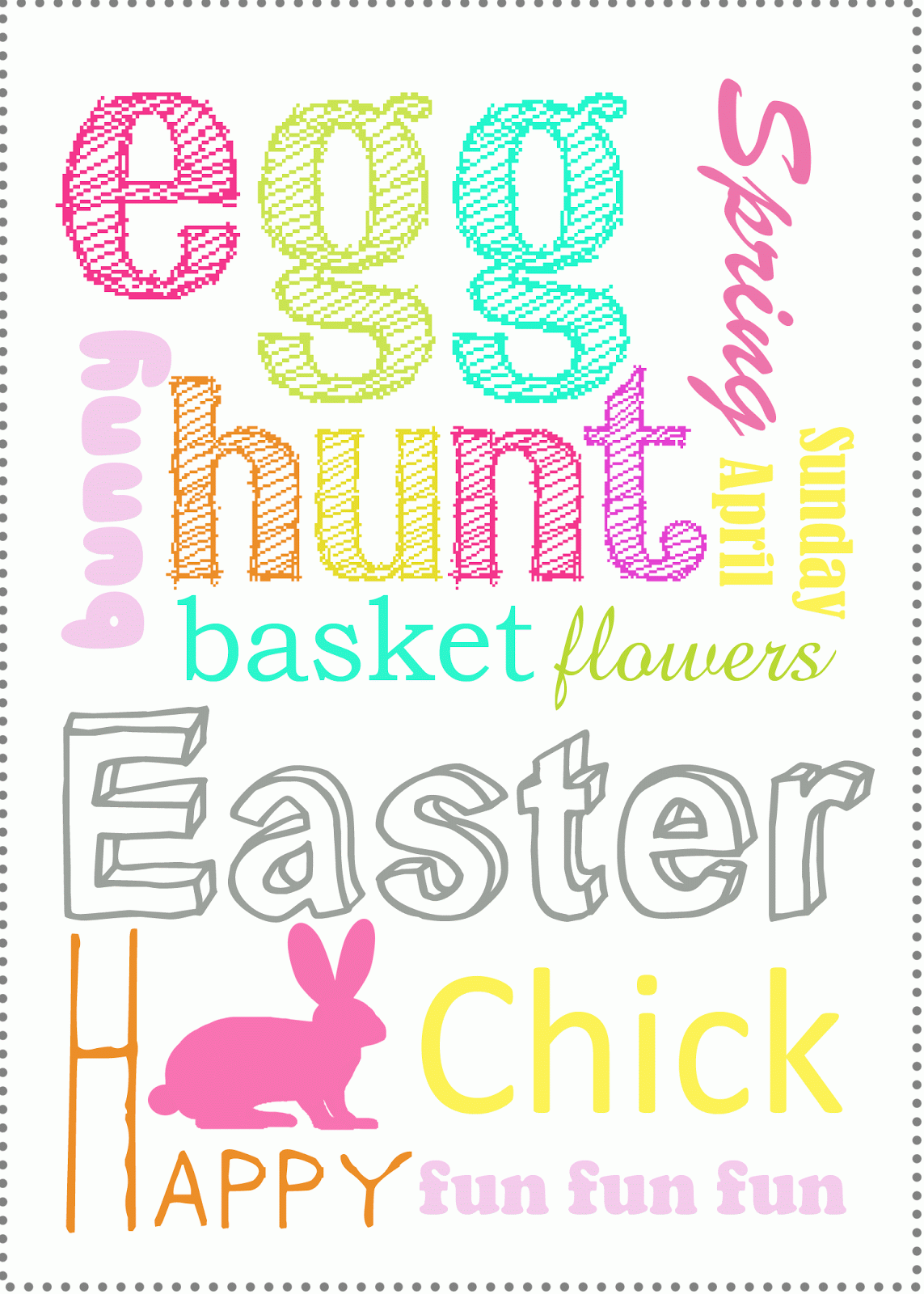 Easter Egg Hunt Invitations Free Printable