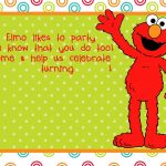 Elmo Party Invitations Free Printable