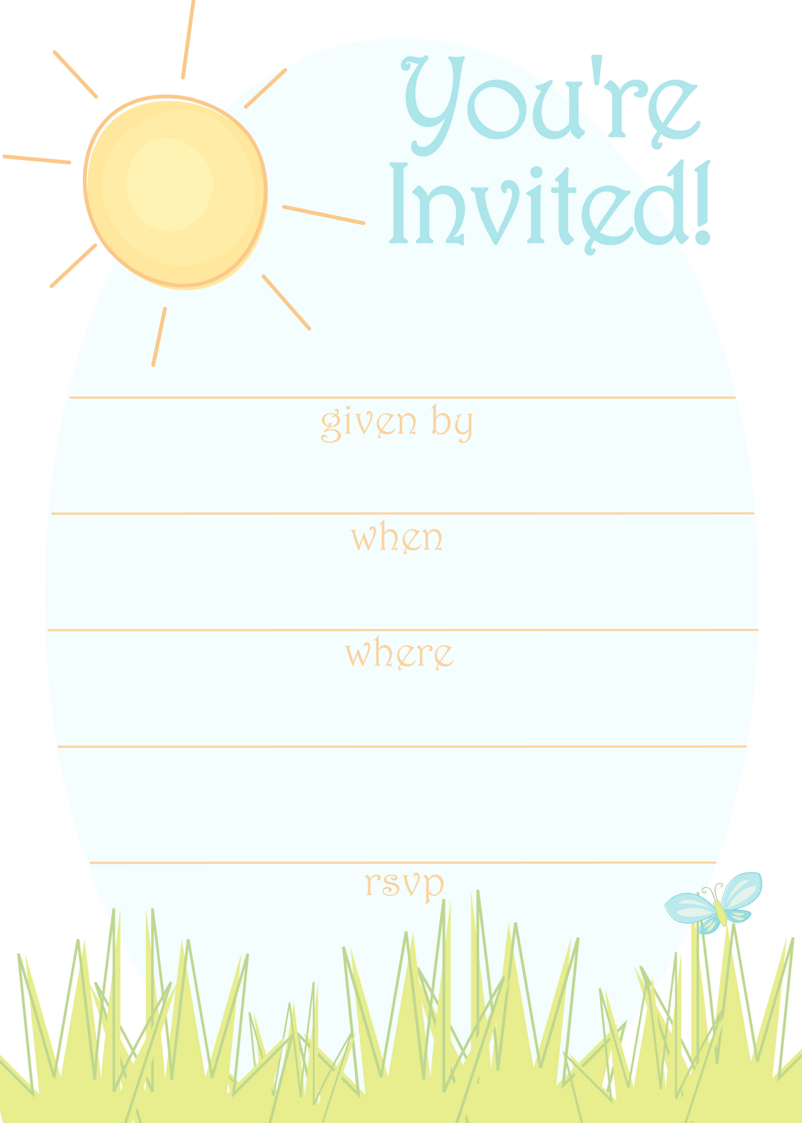 Free Party Invitation Printables