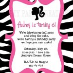 Free Printable Animal Print Birthday Invitations
