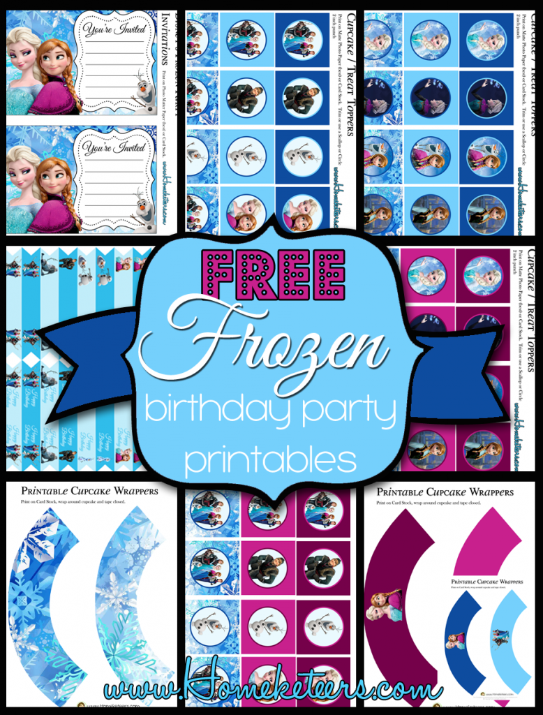 Free Printable Birthday Invitation Kits