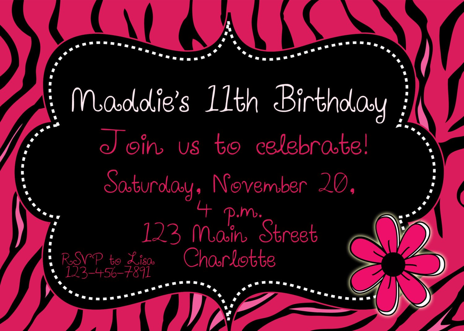 free printable birthday invitations for girls invitation design blog