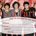 Free Printable Birthday Invitations One Direction