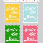 Free Printable Easter Egg Hunt Invitation Templates