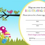 Free Printable Easter Egg Hunt Invitations
