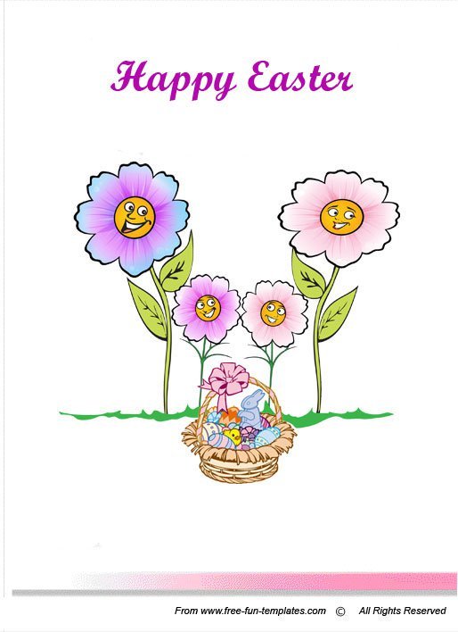 Free Printable Easter Invitation Templates