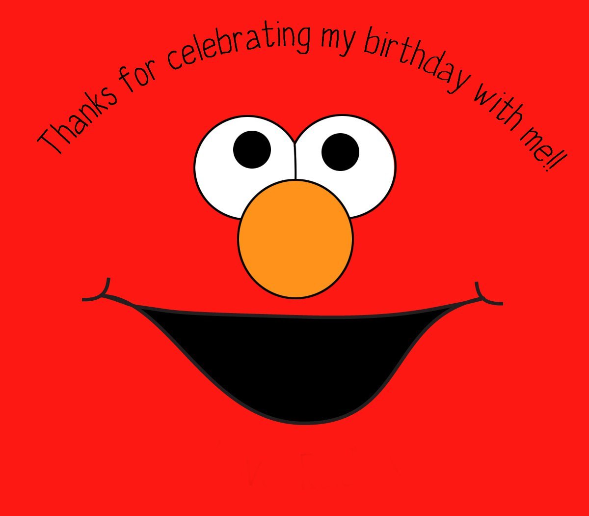 Free Printable Elmo Birthday Invitations Template 2016