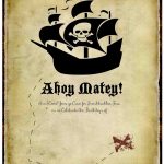 Free Printable Girl Pirate Invitations