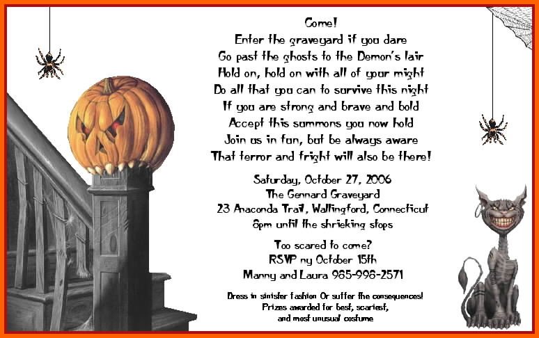 Free Printable Halloween Birthday Invitations For Kids 2017