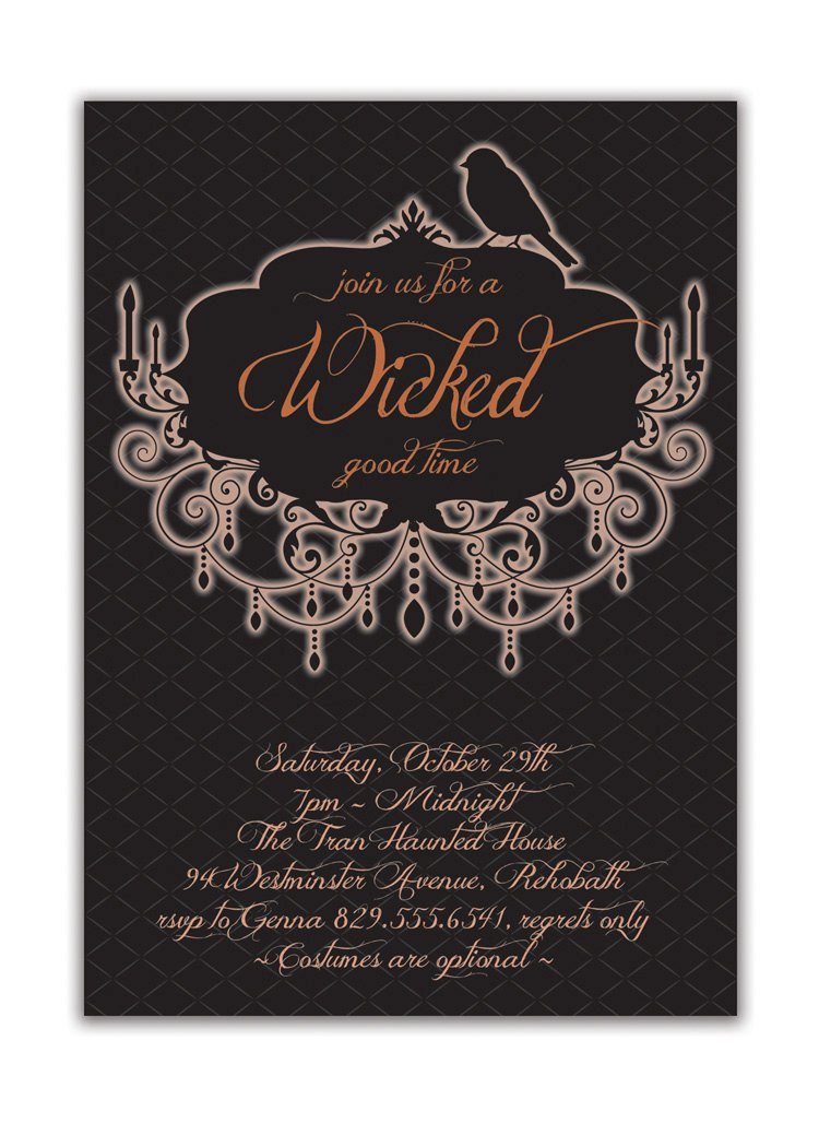 Free Printable Halloween Party Invitations For Adults