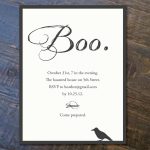 Halloween Printable Invitation Templates