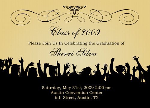 Free Printable High School Graduation Invitations 2011 2017