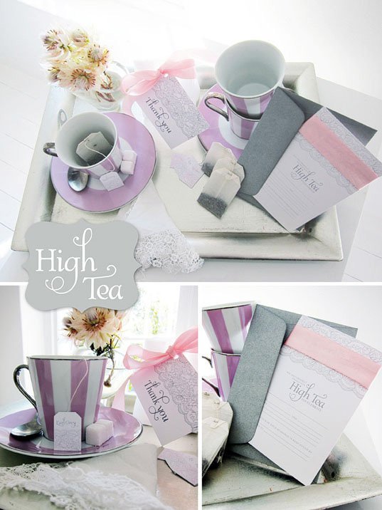 Free Printable High Tea Party Invitations 2017