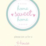 Free Printable Housewarming Invitations