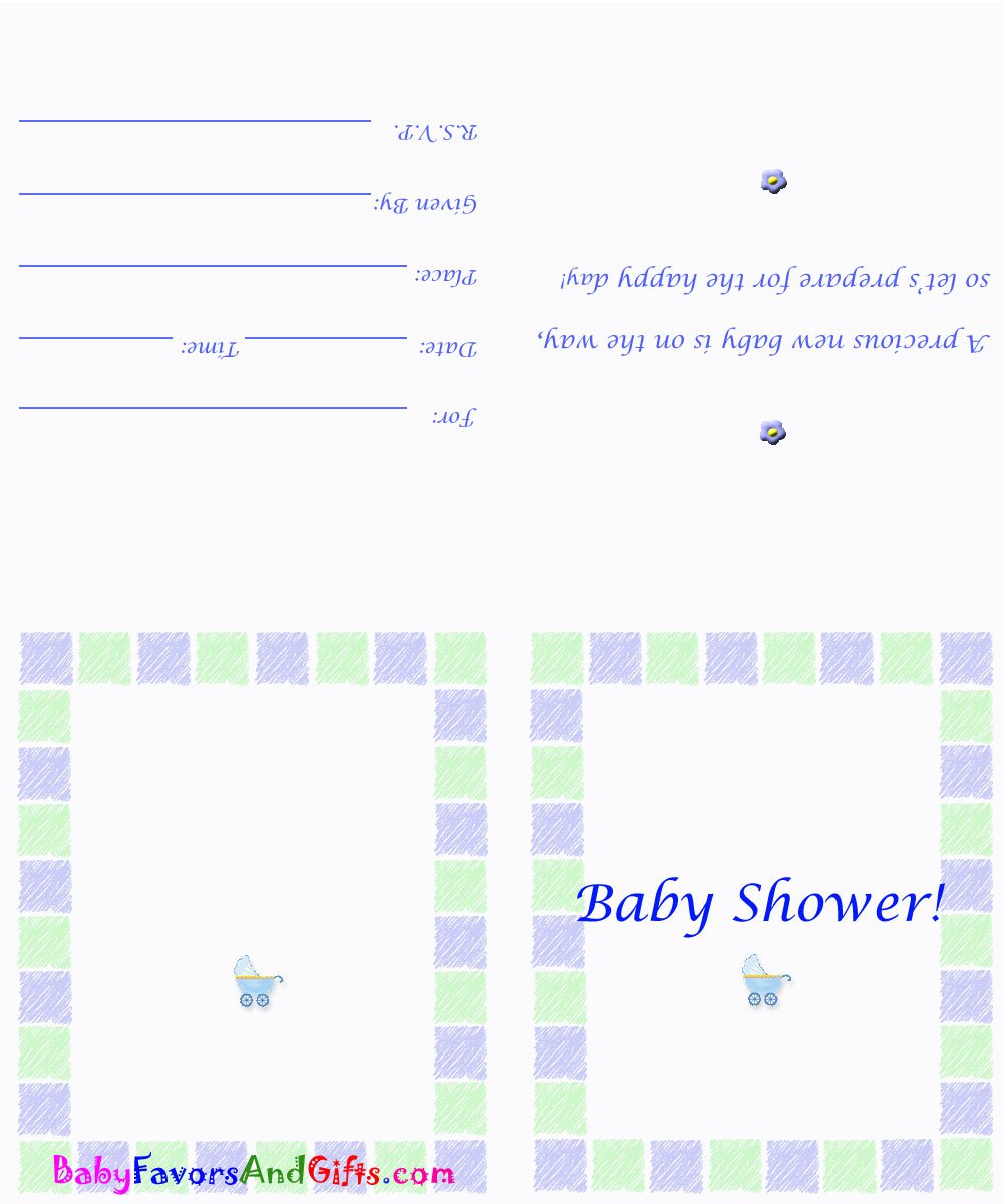 Free Printable Invitation Cards For Baby Shower