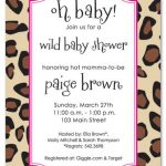 Free Printable Leopard Birthday Invitations