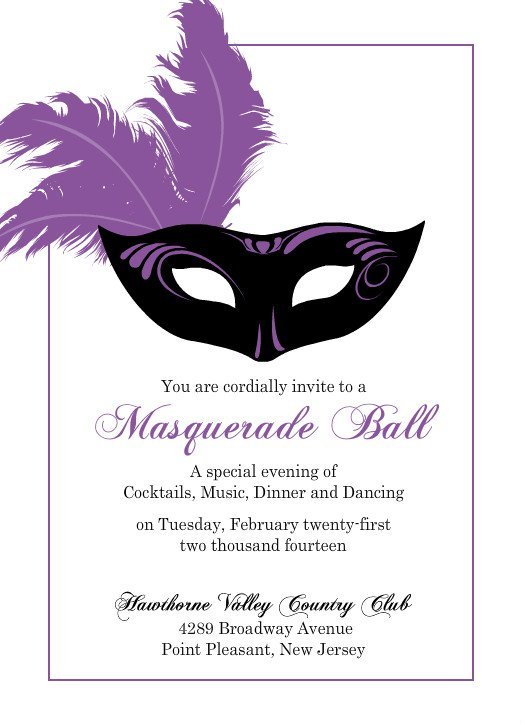 Free Printable Mardi Gras Party Invitations 2017