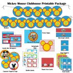 Printable Mickey Mouse Bday Invitations