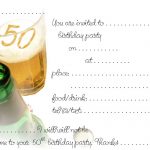 Printable Surprise Birthday Party Invitations Free