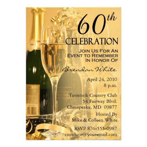Free Printable Surprise 60th Birthday Invitations