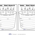 Free Printable Surprise Birthday Invitations