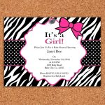 Zebra Print Invitations Printable Free