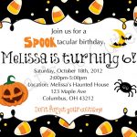 Halloween Birthday Printable Invitations