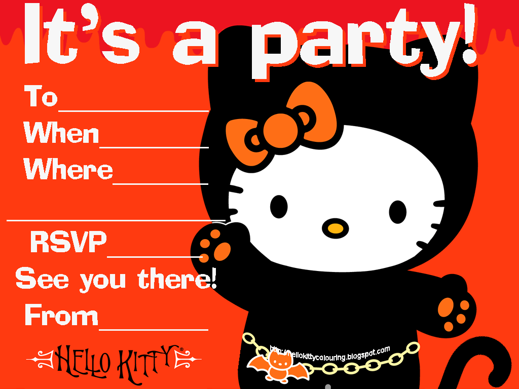 Hello Kitty Birthday Invitations Printable Free 2015