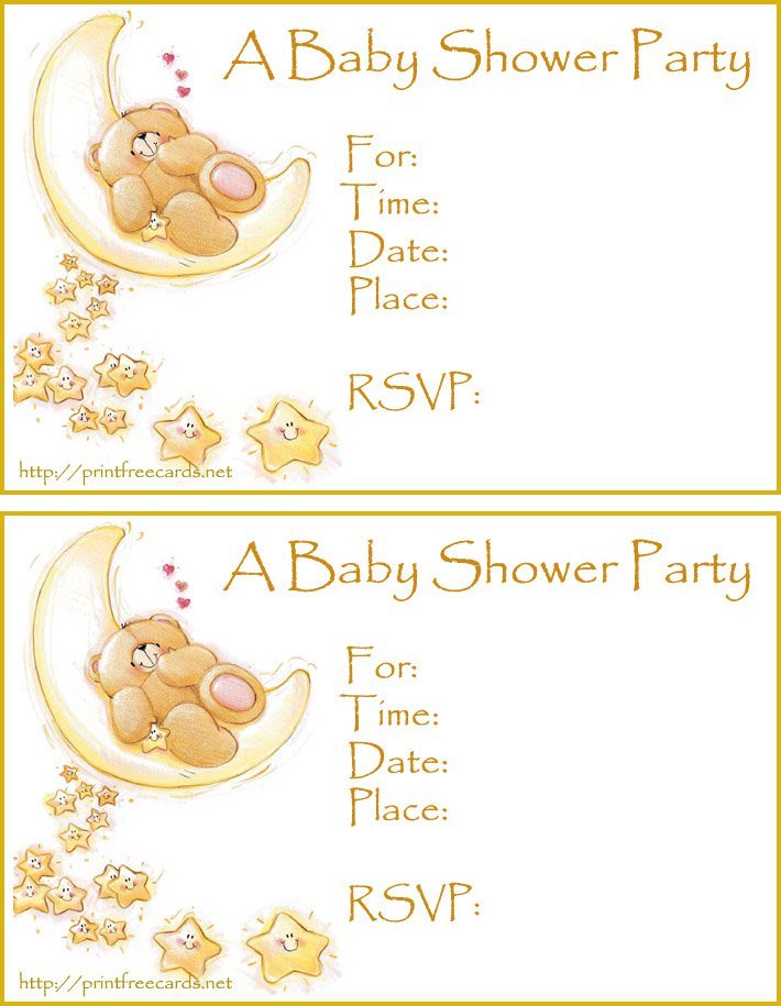 Kids Invitations Printable Free 2018