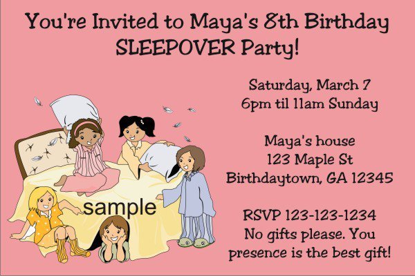 Printable Birthday Invitations For Teenage Girls 2016