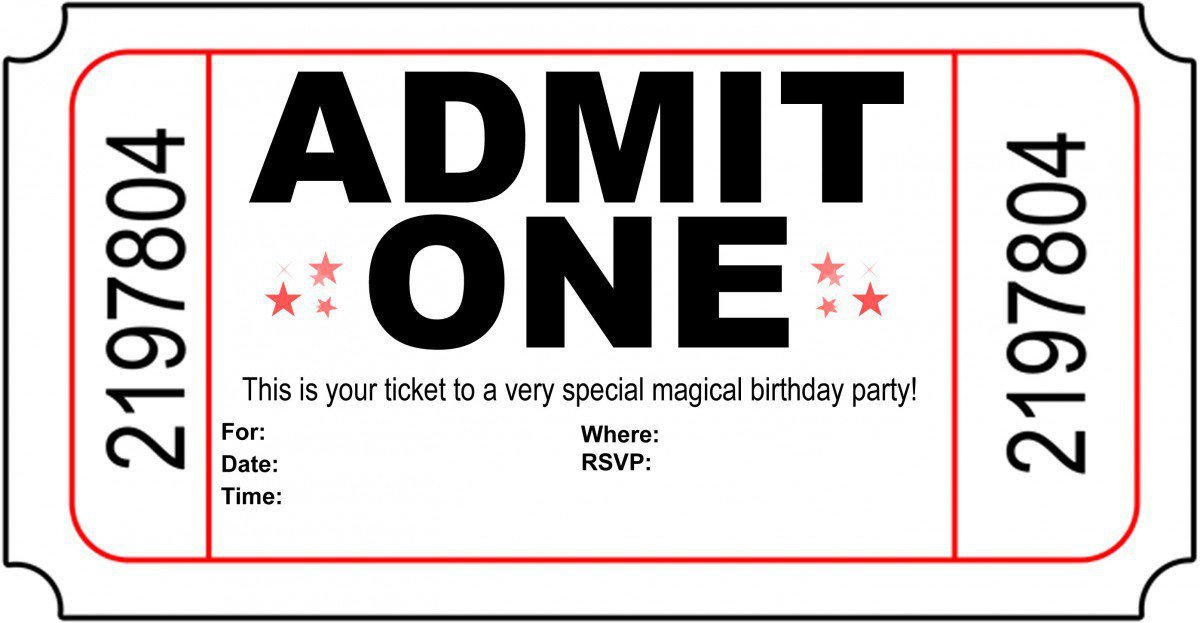 Teenage Birthday Invitations Templates Free